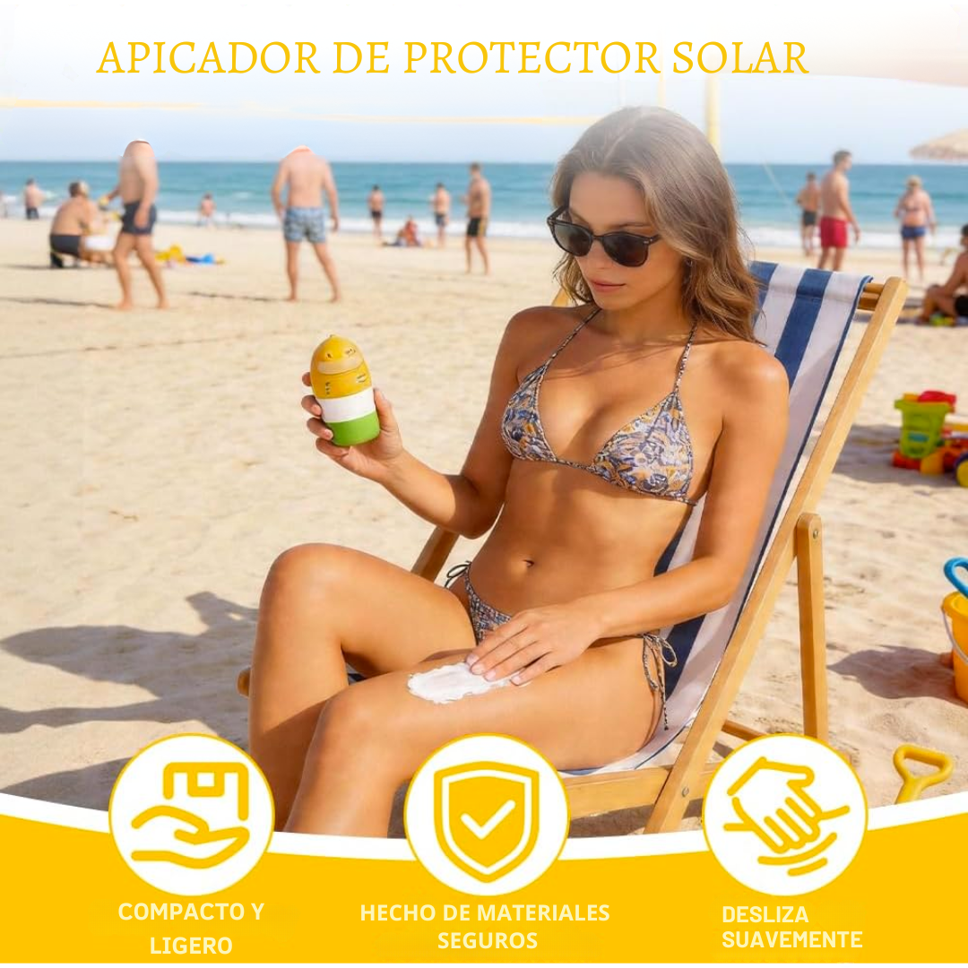 Aplicador Recargable de Protector Solar
